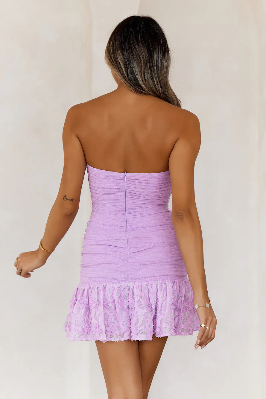 Piccadilly Party Strapless Mini Dress