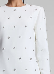 Kenna Embellished Mini Dress