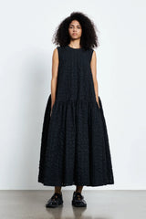 Anna Karin | Dress Check Seersucker Black