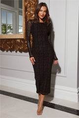 Reach For Love Long Sleeve Maxi Dress