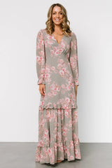 Liliana Maxi Dress | Dusty Sage + Rose